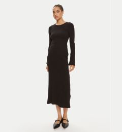 Снимка на Bruuns Bazaar Плетена рокля Elliana BBW3979 Черен Regular Fit