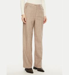 Снимка на Bruuns Bazaar Текстилни панталони Elezi BBW4308 Бежов Regular Fit