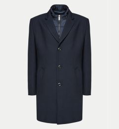 Снимка на Bugatti Вълнено палто 626228-64084 Тъмносин Regular Fit