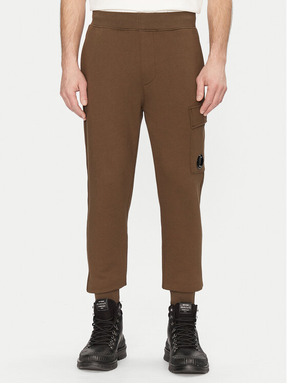 Снимка на C.P. Company Долнище анцуг 18CMSP017A005086W Зелен Regular Fit