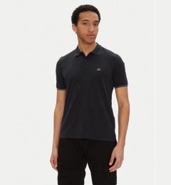 Снимка на C.P. Company Тениска с яка и копчета 18CMPL130A006263G Черен Regular Fit