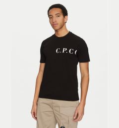 Снимка на C.P. Company Тишърт 18CMTS139A005100W Черен Regular Fit