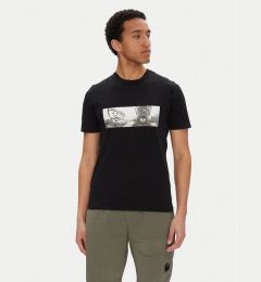 Снимка на C.P. Company Тишърт 18CMTS319A005431G Черен Regular Fit
