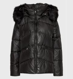 Снимка на Calvin Klein Curve Пухено яке Essential K20K205143 Черен Regular Fit