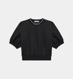 Снимка на Calvin Klein Jeans Блуза Logo Tape IG0IG02348 Черен Relaxed Fit
