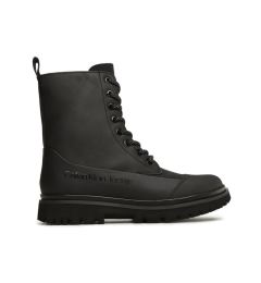 Снимка на Calvin Klein Jeans Боти Chunky Combat Laceup Boot Rub YW0YW01066 Черен