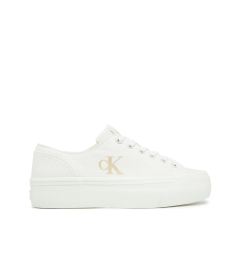 Снимка на Calvin Klein Jeans Гуменки Vulc Flatform Low Cv Mg YW0YW01763 Бял