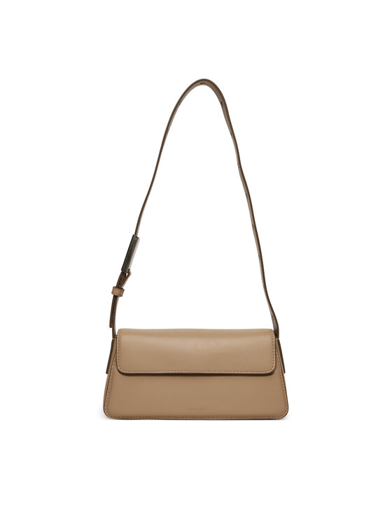 Снимка на Calvin Klein Jeans Дамска чанта Belted Small Shoulder Bag LV04K3110G Бежов