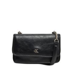 Снимка на Calvin Klein Jeans Дамска чанта Chain Mini Ew Flap LV04K3085G Черен