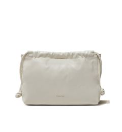 Снимка на Calvin Klein Jeans Дамска чанта Drawstring Crossbody26 LV04K3060G Екрю