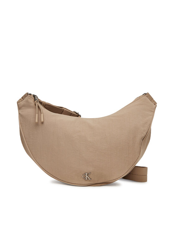 Снимка на Calvin Klein Jeans Дамска чанта Luna Nylon Sling Bag LV04K3095G Бежов