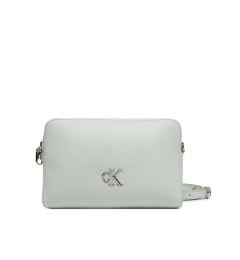 Снимка на Calvin Klein Jeans Дамска чанта Minimal Monogram Camera Bag 20 LV04K3162G Сив