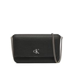 Снимка на Calvin Klein Jeans Дамска чанта Minimal Monogram Ew Flap Ph/Cb19 LV04K1027G Черен