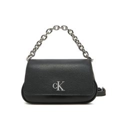 Снимка на Calvin Klein Jeans Дамска чанта Minimal Monogram Shoulder Bag20 LV04K3134G Черен