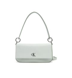Снимка на Calvin Klein Jeans Дамска чанта Minimal Monogram Shoulder Pouch LV04K3161G Сив