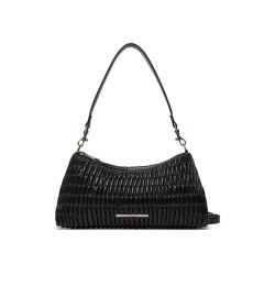 Снимка на Calvin Klein Jeans Дамска чанта Ruched Layla Shoulder Bag LV04K3088G Черен