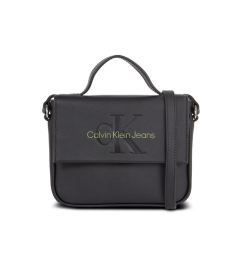 Снимка на Calvin Klein Jeans Дамска чанта Sculpted Boxy Flap Cb20 Mono K60K610829 Черен