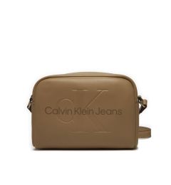 Снимка на Calvin Klein Jeans Дамска чанта Sculpted Camera Bag18 Mono K60K612220 Кафяв