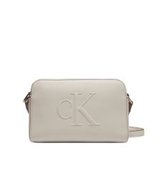 Снимка на Calvin Klein Jeans Дамска чанта Sculpted Ew Camera Bag20 LV04K3036G Екрю