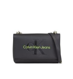 Снимка на Calvin Klein Jeans Дамска чанта Sculpted Ew Flap Conv25 Mono K60K611866 Черен