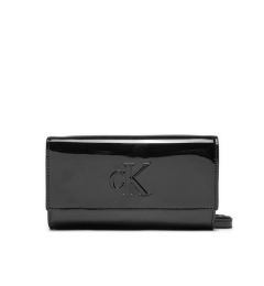 Снимка на Calvin Klein Jeans Дамска чанта Sculpted Long Fold Im K60K613061 Черен