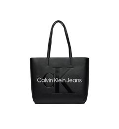 Снимка на Calvin Klein Jeans Дамска чанта Sculpted Shopper29 Mono K60K610276 Черен