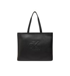 Снимка на Calvin Klein Jeans Дамска чанта Sculpted Slim Tote LV04K3070G Черен