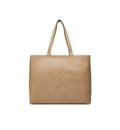Снимка на Calvin Klein Jeans Дамска чанта Sculpted Slim Tote34 LV04K3070G Бежов