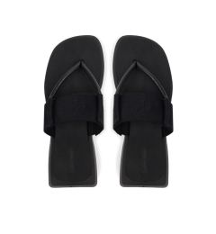 Снимка на Calvin Klein Jeans Джапанки Sq Low Wedge Sandal Rope YW0YW01717 Черен