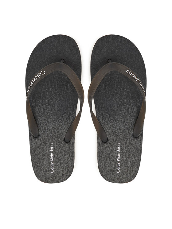 Снимка на Calvin Klein Jeans Джапанки Thong+ Tpu YM0YM01265 Черен
