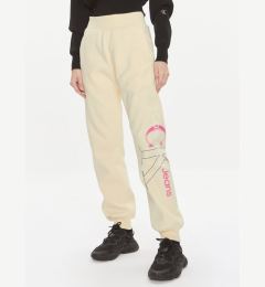 Снимка на Calvin Klein Jeans Долнище анцуг Bold Monologo J20J222606 Жълт Relaxed Fit