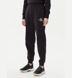 Снимка на Calvin Klein Jeans Долнище анцуг Monologo J20J225354 Черен Slim Fit
