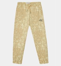 Снимка на Calvin Klein Jeans Долнище анцуг Second Skin IB0IB01932 Бежов Relaxed Fit