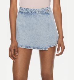 Снимка на Calvin Klein Jeans Дънкова пола J20J222802 Син Regular Fit