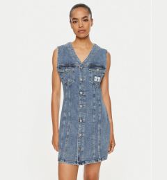 Снимка на Calvin Klein Jeans Дънкова рокля J20J223712 Син Slim Fit