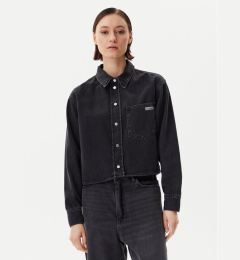 Снимка на Calvin Klein Jeans Дънково яке J20J225517 Черен Relaxed Fit