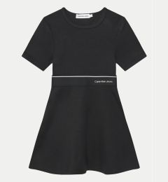 Снимка на Calvin Klein Jeans Ежедневна рокля Logo Tape IG0IG02310 M Черен Regular Fit