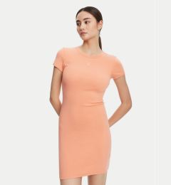 Снимка на Calvin Klein Jeans Ежедневна рокля LV047B266G Коралов Slim Fit