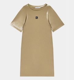 Снимка на Calvin Klein Jeans Ежедневна рокля Metallic IG0IG02323 Златист Regular Fit
