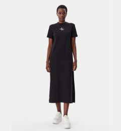Снимка на Calvin Klein Jeans Ежедневна рокля Monologo J20J225543 Черен Regular Fit