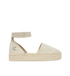Снимка на Calvin Klein Jeans Еспадрили Flatform Espadrille Sling Mg YW0YW01735 Бежов