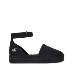 Снимка на Calvin Klein Jeans Еспадрили Flatform Espadrille Sling Mg YW0YW01735 Черен