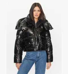 Снимка на Calvin Klein Jeans Зимно яке High Shine J20J221884 Черен Oversize