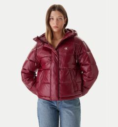 Снимка на Calvin Klein Jeans Зимно яке LV047D505G Бордо Relaxed Fit