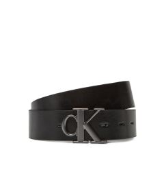 Снимка на Calvin Klein Jeans Мъжки колан Monogram Plaque Buckle 35Mm Adj/Rev LV04G7026G Черен
