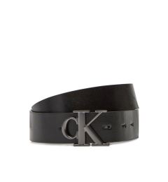Снимка на Calvin Klein Jeans Мъжки колан Monogram Plaque Buckle 35Mm Adj/Rev LV04G7033G Черен