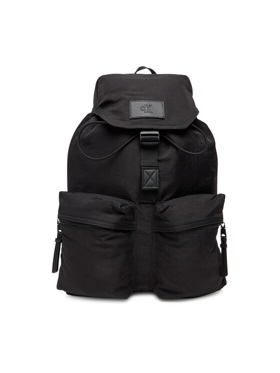 Снимка на Calvin Klein Jeans Раница Metro Nylon Flap Bp 43 Ny LV04G3085G Черен