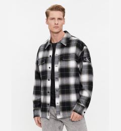 Снимка на Calvin Klein Jeans Риза Check Shirt J30J324611 Черен Regular Fit