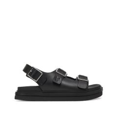 Снимка на Calvin Klein Jeans Сандали Flat Molded Sandal Buckle YW0YW01785 Черен