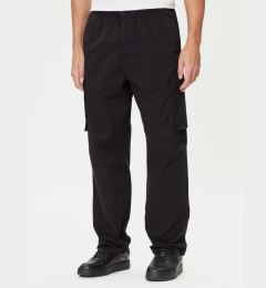 Снимка на Calvin Klein Jeans Текстилни панталони LV040EM616 Черен Straight Fit